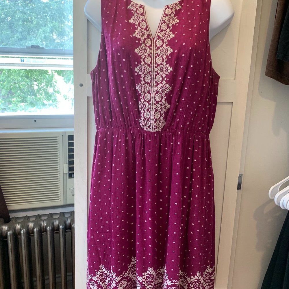 Auria Embroidered Dress